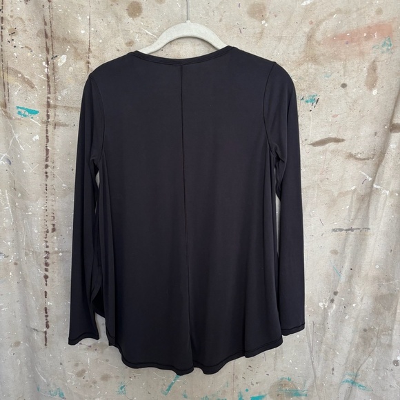 Lululemon Draped Bum Covering Long Sleeve, Black - Picture 5 of 6